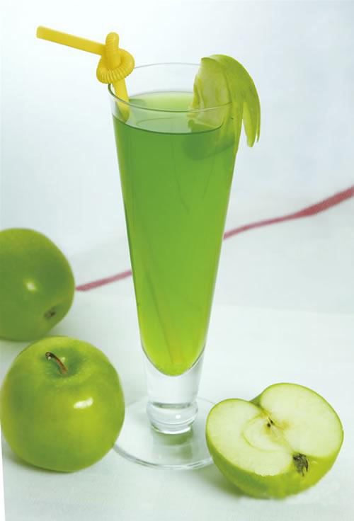 عصير التفاح الأخضر لرشاقتك green apple