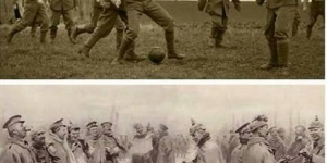 مباراة كرة قدم في الحرب العالمية الاولى